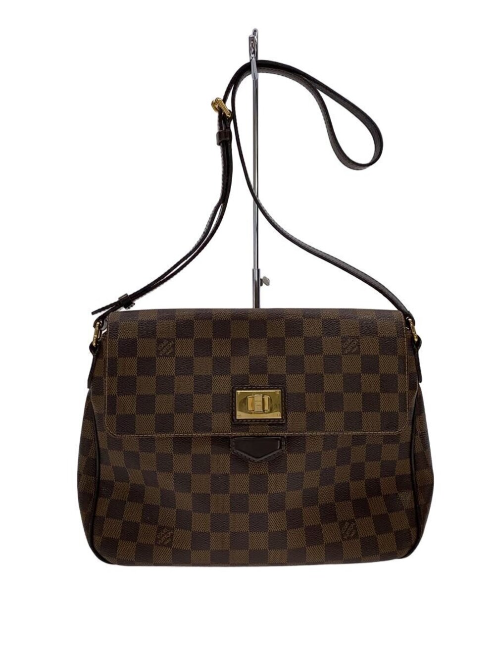 LOUIS VUITTON Buzas Rosebury Damier Ebene Brown